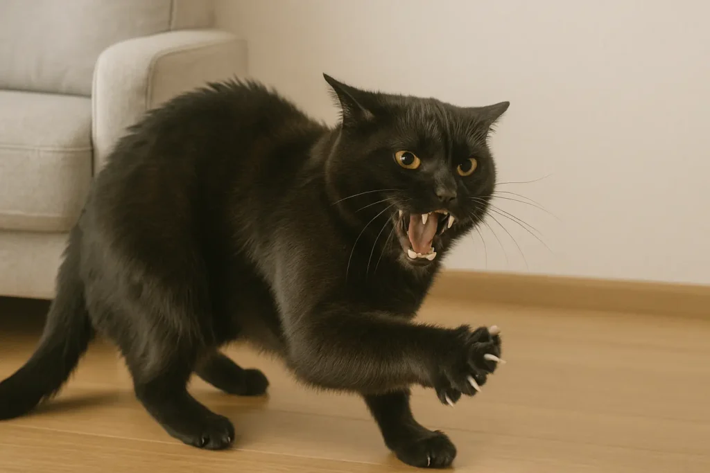 Chat agressif : comprendre et corriger les comportements problématiques